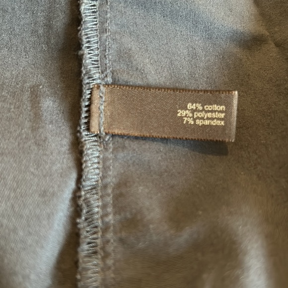 The Limited Dark grey short sleeve button down shirt - Picture 4 of 4